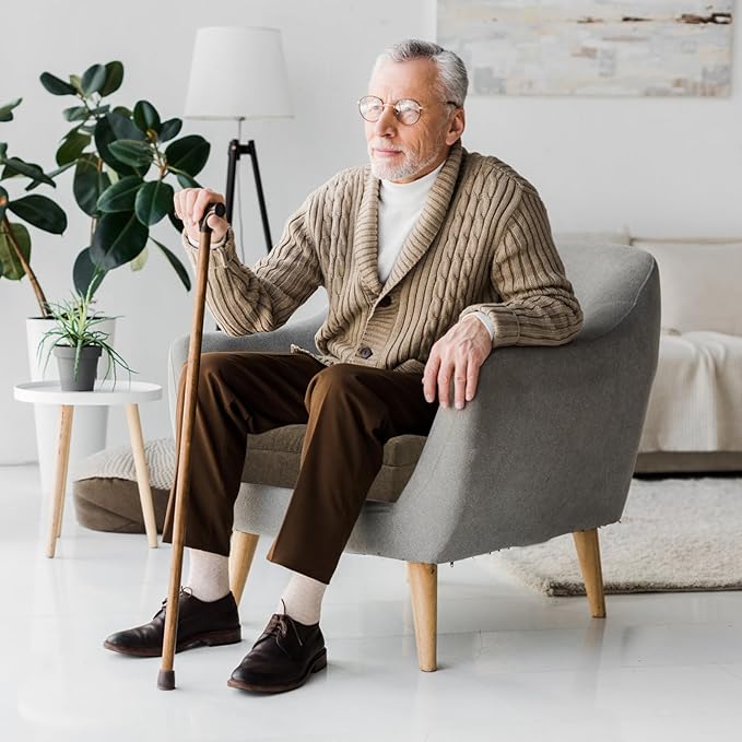 TANYOO Recliner Cushion Patent Dual Layer Fillings Chair Cushion for Elderly 20x20x4 Inches Extra Large Pad for Armchairs Booster Seat Cushions Pain Pressure Relief Brown