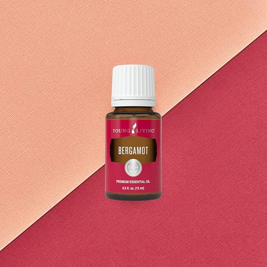 Young Living Bergamot Essential Oil 15ml | Aromatherapy Diffuser | Organic, Vegan & Gluten Free | Relaxing & Calming | Has a Cleansing & Purifying Properties | Wellness Support