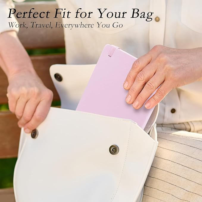 deli 6-Pack Lined Journal Notebook, 160 Pages Hardcover Writing Notebook, A5 (5.5"x8.2") College Ruled Notebook for Office, School, Work Notes