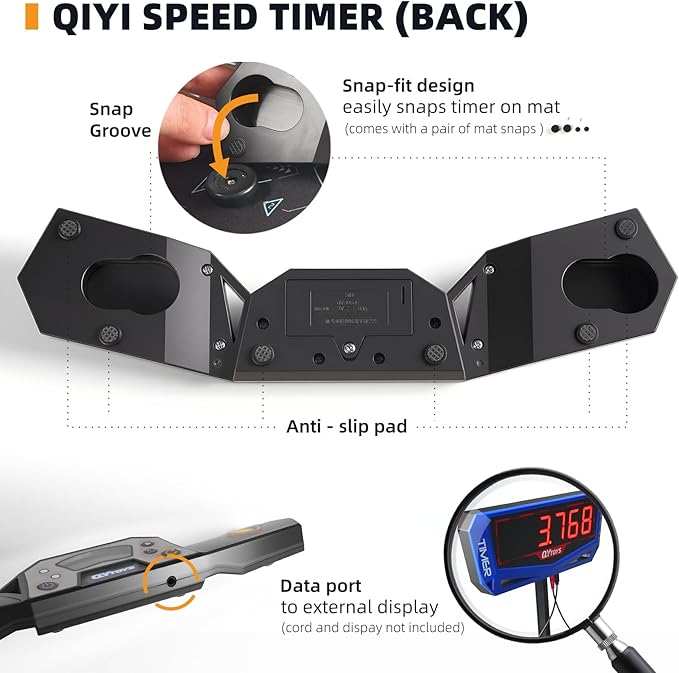 Professional Speed Cube Timer,Touch Control Timer with Display,Cube Race Stack Competition a Great Gift for Boys and Girls