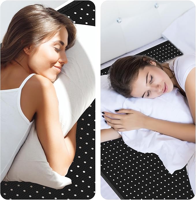 Grounding Mat for Bed, Grounding Mattress Pad Earth Mat for Better Sleep, Reduce Stress 27"x78"