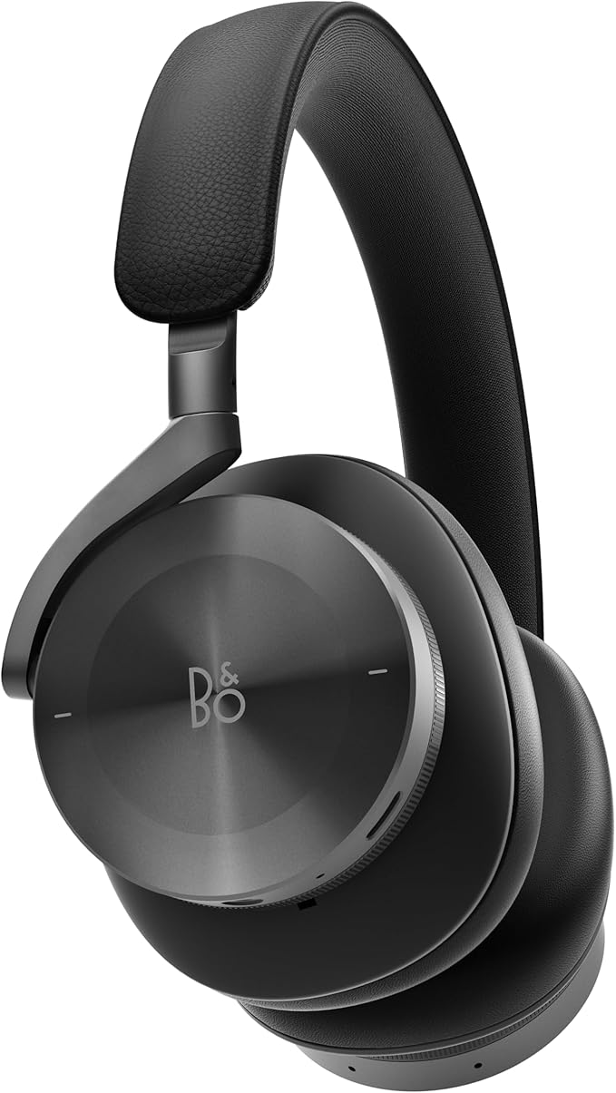 Bang & Olufsen Beoplay H95 Premium Comfortable Wireless Active Noise Cancelling (ANC) Over-Ear Headphones with Protective Carrying Case, RF, Bluetooth 5.1, Black