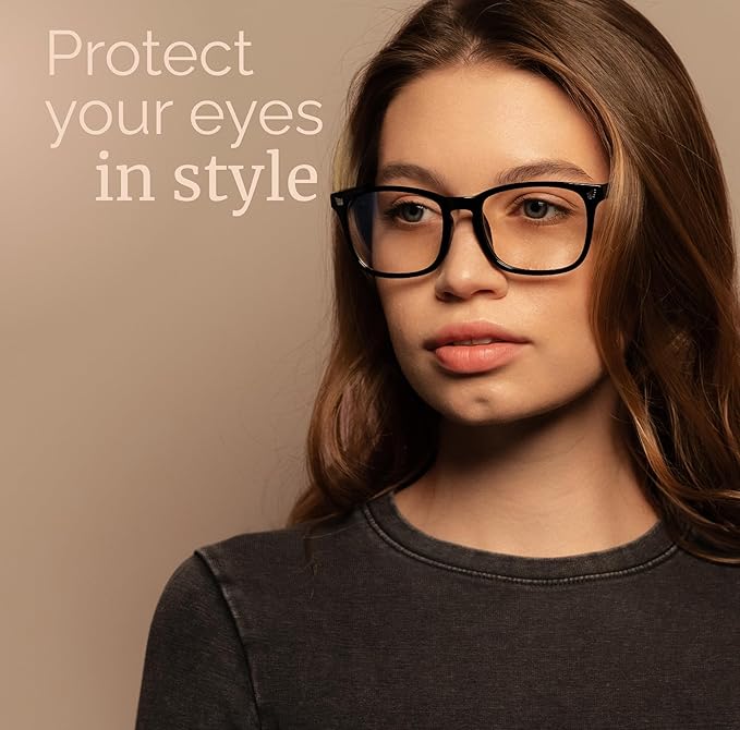 livho High Tech Blue Light Glasses - Advanced up to 99% Blue Light Blocking Computer Glasses - Screen Fatigue & UV Protection