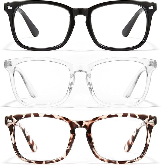 Cyxus Blue Light Glasses for Men Women Reduce Eye Strain UV Blocking for Computer Screen 8082