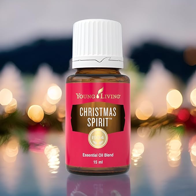 Young Living - Christmas Spirit 15 ml | Festive Essential Oil Blend for Diffusers | Aromatherapy for Holiday Cheer, Winter Memories, & Natural Air Freshening