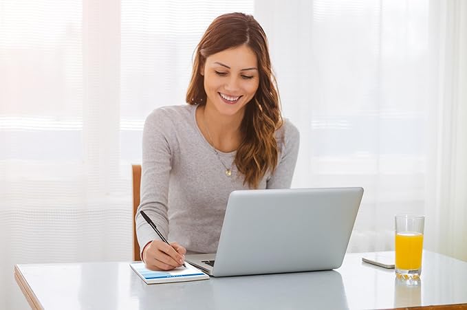 Better Office Products To Do List Notepad, 7" x 10" Today Note Pad, 52 Sheets, Daily Agenda Productivity Checklist Organizer (4 Pack)