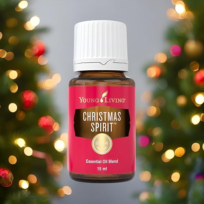 Young Living - Christmas Spirit 15 ml | Festive Essential Oil Blend for Diffusers | Aromatherapy for Holiday Cheer, Winter Memories, & Natural Air Freshening