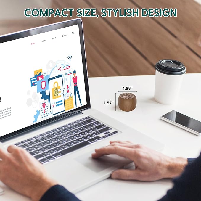 Babelio White Noise Sound Machine for Adults Kids Baby, Mini, 15 Non-looping Sounds, Timer, Memory Function, Easy to Pocket and Travel