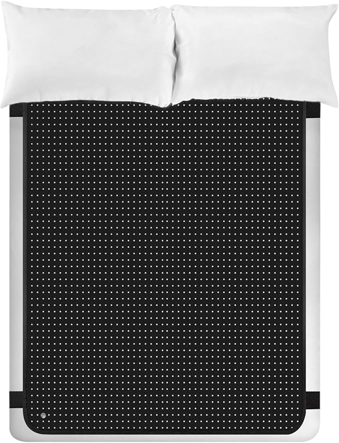 Grounding Mat for Bed, Grounding Mattress Pad Earth Mat for Better Sleep, Reduce Stress Grounding Sheets Pad 54"x78"