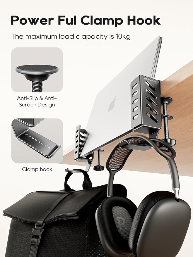 Laptop Holder Vertical, Laptop Stand for Desk
