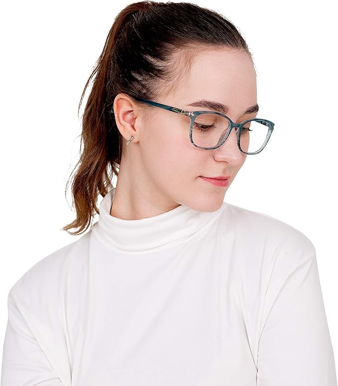 LifeArt Blue Light Blocking Glasses, Anti Eyestrain, Computer Reading Glasses,TV Glasses for Men and Women