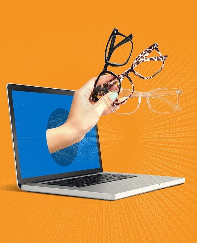 Cyxus Blue Light Glasses for Men Women Reduce Eye Strain UV Blocking for Computer Screen 8082