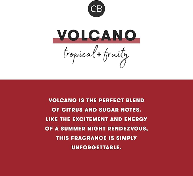 Capri Blue Glimmer Reed Diffuser Set - Includes Diffuser Sticks, Scented Oil, and Decorative Glass Bottle - Home Decor Room Freshener - Capri Blue Home Fragrance - Volcano (8 fl oz)