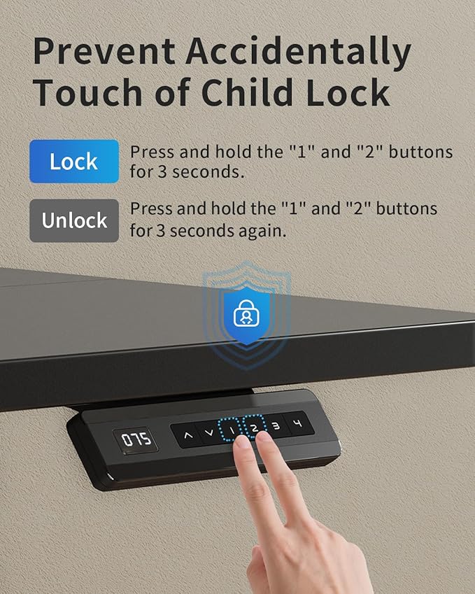 FEZIBO Standing Desk with Keyboard Tray, 40 x 24 Inch Adjustable Height Sit Stand Desk with Memory Presets for Home Office, Ergonomic Computer Workstation, Black