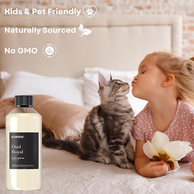 Hotel Diffuser Oil Inspired by The Baccarat Hotel Scent - 500 mL 16.9 fl oz - Fragrance Oil Blend for HVAC,Ultrasonic & Cold Diffusers-Secret Voyage