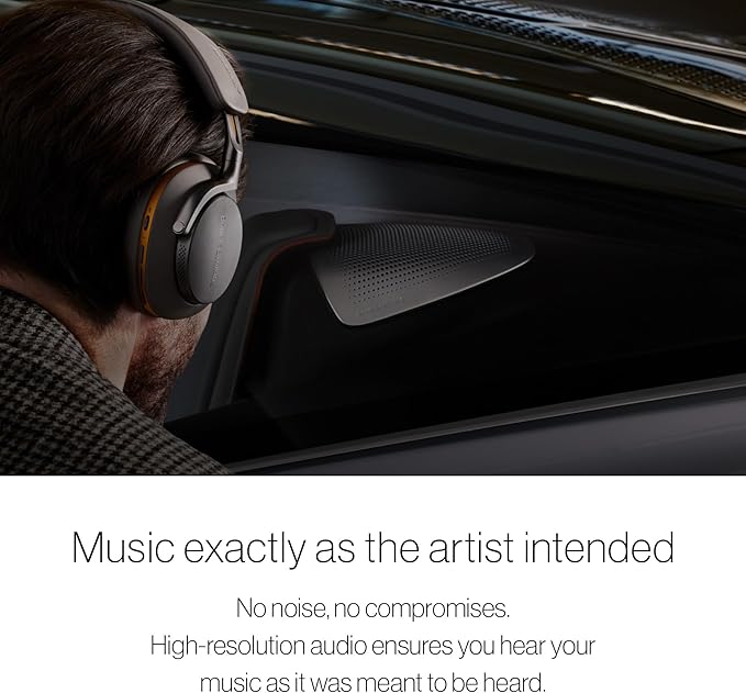Bowers & Wilkins Px8 McLaren Edition Over-Ear Wireless Headphones, Advanced Active Noise Cancellation, 30-Hour Battery Life, 15-Min Quick Charging