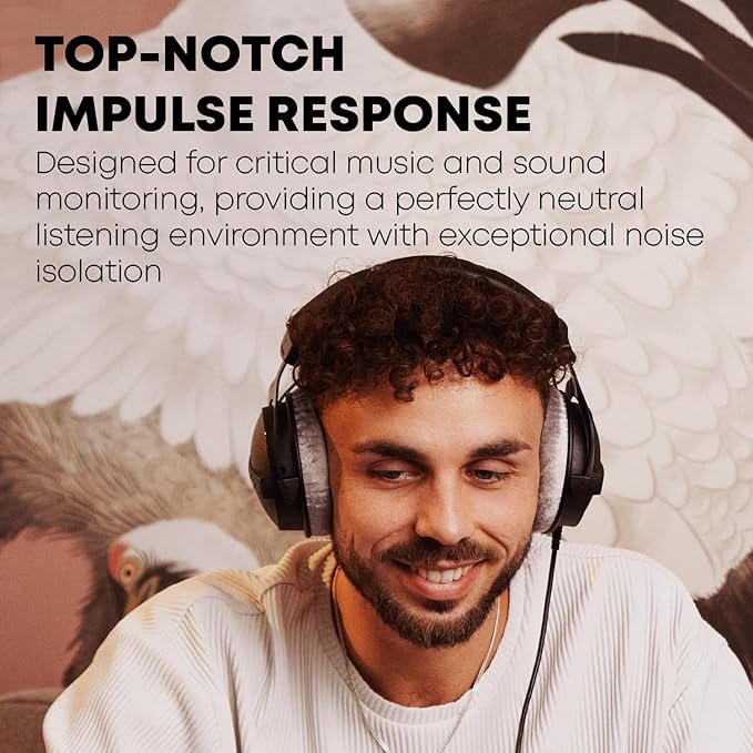 beyerdynamic DT 770 Pro 32 ohm Limited Edition Professional Studio Headphones, Gray