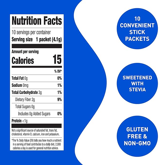 Aiya Sugar-Free Sweetened Matcha To Go Sticks - Stevia Sweetened Packets, Premium Japanese Matcha Powder, Gluten-Free - 10 Single-Serving Sticks