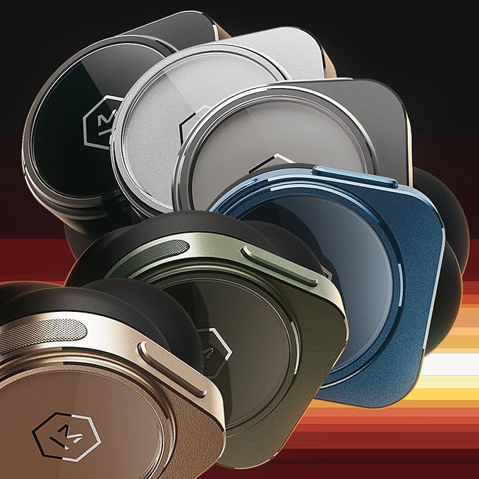 Master and Dynamic MW09 True Wireless Earphones Bluetooth Noise Cancelling Headphones/Earbuds Gunmetal/Silver