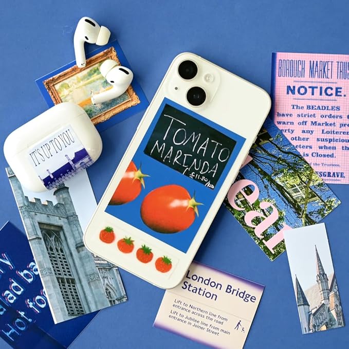 Monolike Capture The Life Sticker Pack - London (102Pcs) - Variety Pack, Journal, Scrapbook, Waterproof, Fancy Sticker