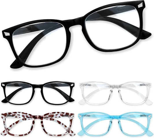 CCVOO Reading Glasses for Women/Men, Eyeglasses, Blue Light Readers for Women/Men, Computer Eye Glasses, Cheaters