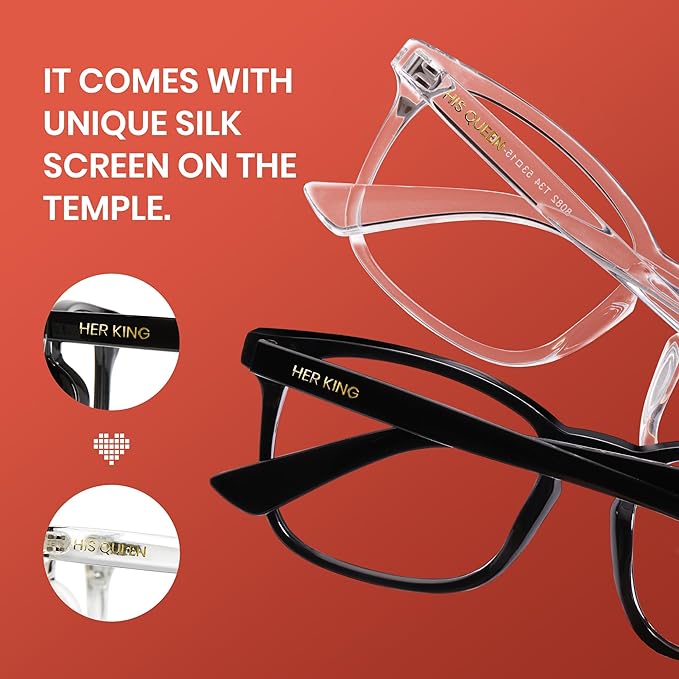 Cyxus Blue Light Glasses for Men Women Reduce Eye Strain UV Blocking for Computer Screen 8082