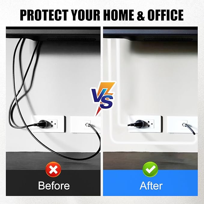 Self-Adhesive Cable Hider, Flexible Wire Cover Cable Raceway for Wires, Wall Mount TV, Home Audio, Network, Power, and Phone Line Managemen (Light Brown, 118inch)