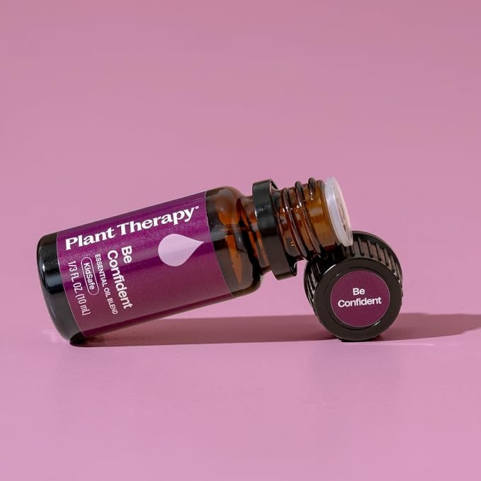 Plant Therapy Be Confident Essential Oil Blend 10 mL (1/3 oz) 100% Pure, Undiluted, Natural Aromatherapy