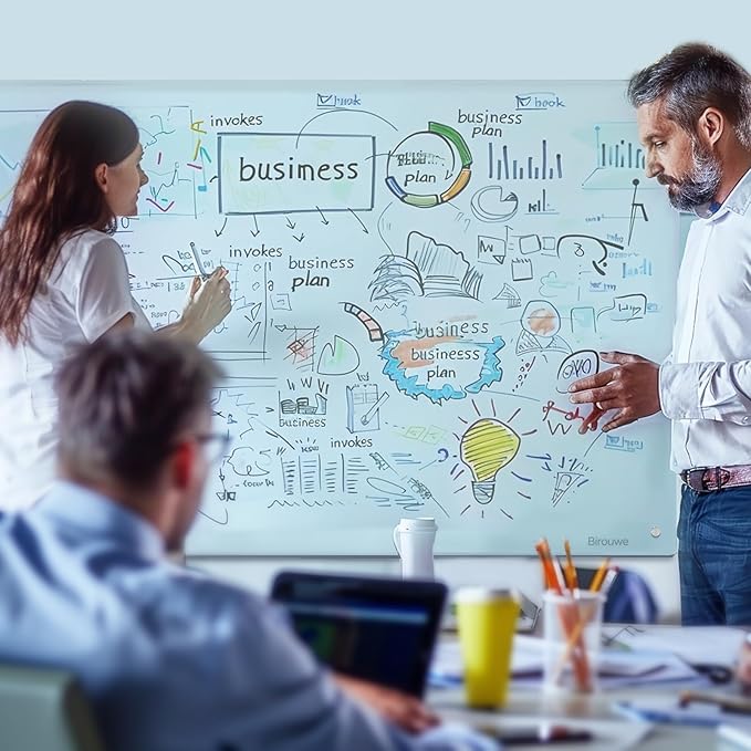 Glass Whiteboard 48 * 72Inches