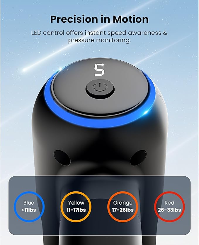 BOB AND BRAD C2 Max Massage Gun with Metal Head, Massager Gun Deep Tissue, Electric Back Massagers for Professional Athletes Home Gym, Muscle Massage Gun, FSA and HSA Eligible