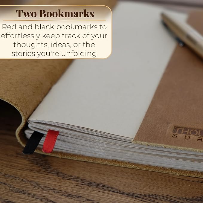 Mandala Leather Notebook Journal for Writing - 5x7in Daily Planner Notebook - Writing Journal for Women & Men - Full-grain Vintage Leather - 5x7 inch Lined Paper