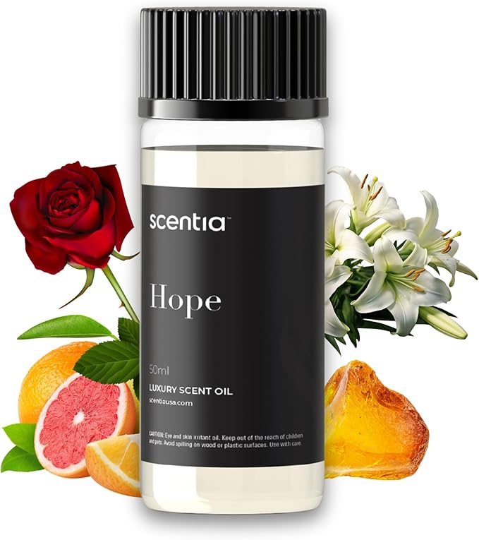 Chance-Inspired Diffuser Oil Refill- Scentia Hope Dupe Fragrance Oil Blend, Home Luxury Scents, Essential Oil Sets for Aromatherapy, Humidifiers & Candle Making | 50ml, 1.69FlOz, Mothers Day Gift