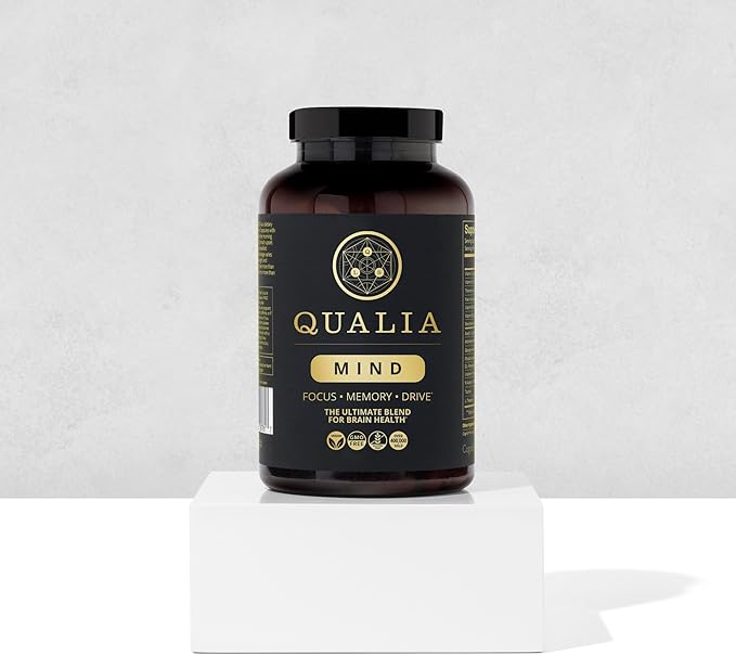 NEUROHACKER COLLECTIVE Qualia Mind | The Ultimate Blend for Brain Health* | Doctor-Formulated Nootropic to Fuel Focus & Concentration* | Supports Long Term Brain Health| Maintain Drive & Productivity