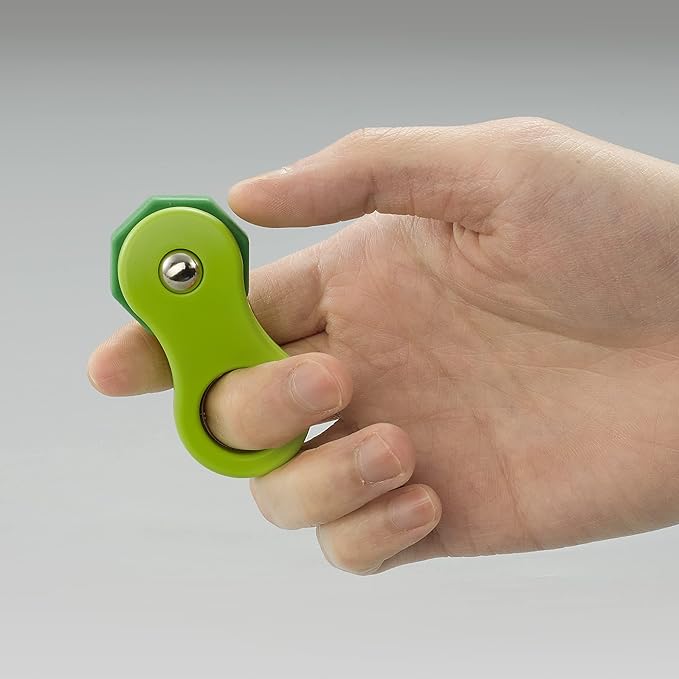 Fidget Toy,Fidget Spinners Toy for Adults and Kids,Gifts Suitable for Children with Autism and ADHD,Quiet Office Desk Toy,Excellent for Relieving Stress and Anxiety Toys (Green)
