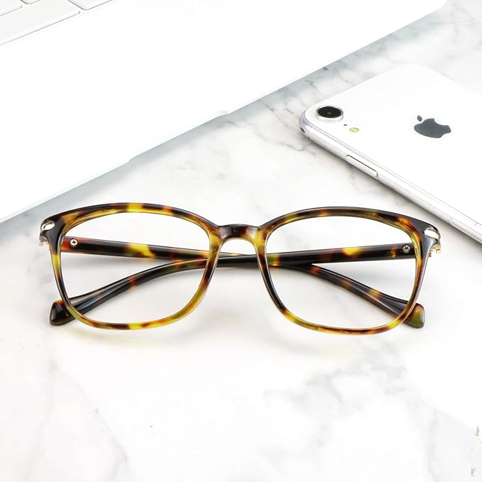 LifeArt Blue Light Blocking Glasses, Anti Eyestrain, Computer Reading Glasses,TV Glasses for Men and Women