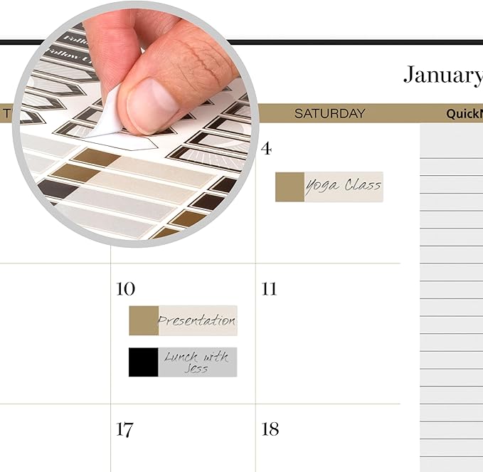 Cambridge 2025 Planner, Weekly & Monthly, 8-1/2" x 11", Large, Radiate (1725-905-25)
