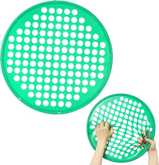 Hand Exercise Webs for Physical Therapy, Hand Grip Strengthener, Finger Exerciser, Portable Size, Latex Free, 7" Diameter