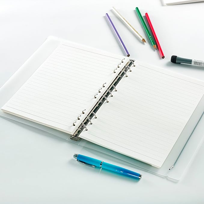 B5 Lined Planner Refill Paper, 9 Holes Inserts Paper 90 Sheets Loose Leaf Notebook Insert for Filofax Bullet Journals Diary (7.09x10.04 inch)