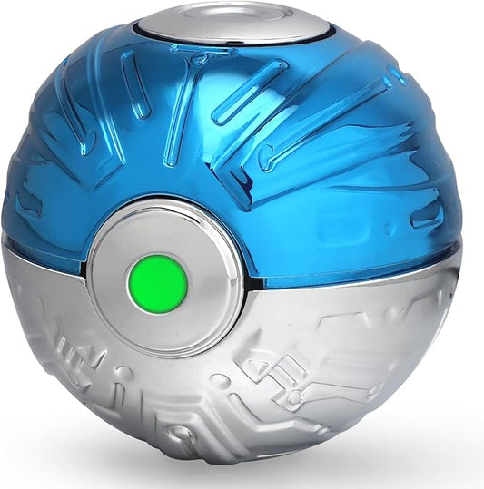 Metal Fidget Spinner Kinetic Desk Toy Glow in The Dark, Light up Heavy Duty Fidget Cube Ball Cartoon Hand Spinner Birthday Gift Bag Filler for Kid Adult, Finger Gyro Decor for Home Office Classroom