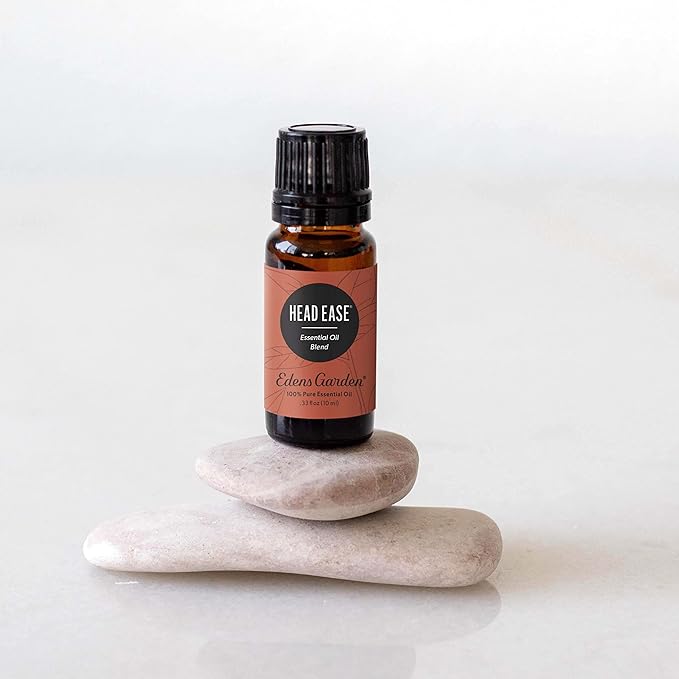 Edens Garden Head Ease Essential Oil Blend- 100% Pure Premium Grade, Undiluted, Natural, Therapeutic, Aromatherapy, The Best for Skin, Face, Humidifiers 30 ml (1 fl oz)