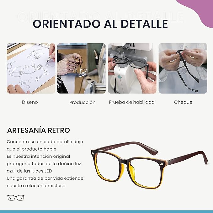 Cyxus Blue Light Glasses for Men Women Reduce Eye Strain UV Blocking for Computer Screen 8082