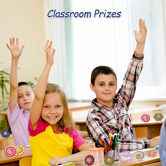 Funny Fidget Toys Fidget Spinner Bulk 24 Pack,Party Favors Gifts Pinata Goodie Bags Stuffers Sensory Toys for Kids Teens Adults ADHD Anxiety Stress Relief,Treasure Box Toy Classroom Prizes Supplies