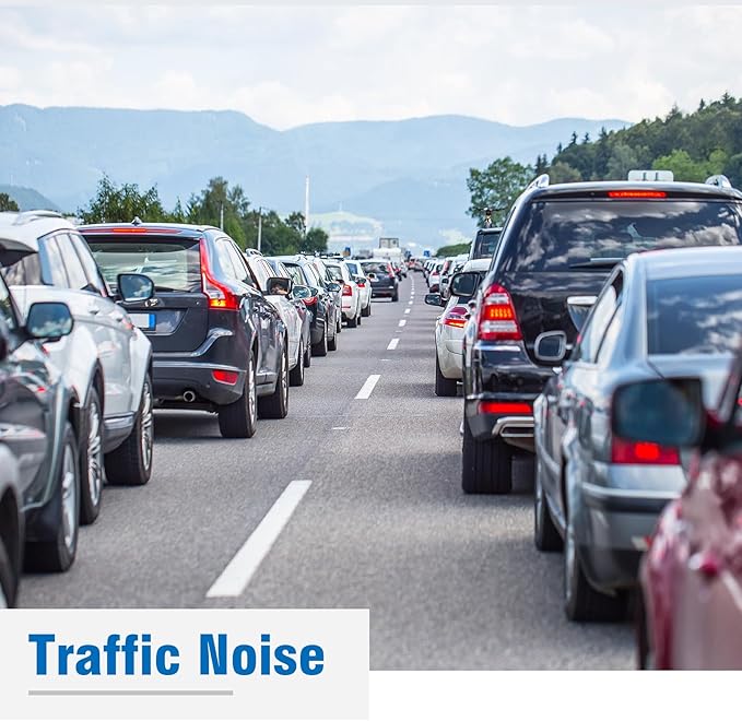 Tondiamo 200 Pairs Ear Plugs Reusable Silicone Earplugs with Cord Sleeping Individually Wrapped Hearing Protection Noise Cancelling Earplugs for Work Construction Shooting Sports (Black)