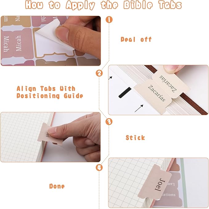 Bible Journaling Kit, Include 12 Bible Highlighters and 6 Pens No Bleed, 90 Laminated Bible Tabs, Magnetic Bookmarks, Sticky Notes, Study Supplies Essentials Set for Women & Men