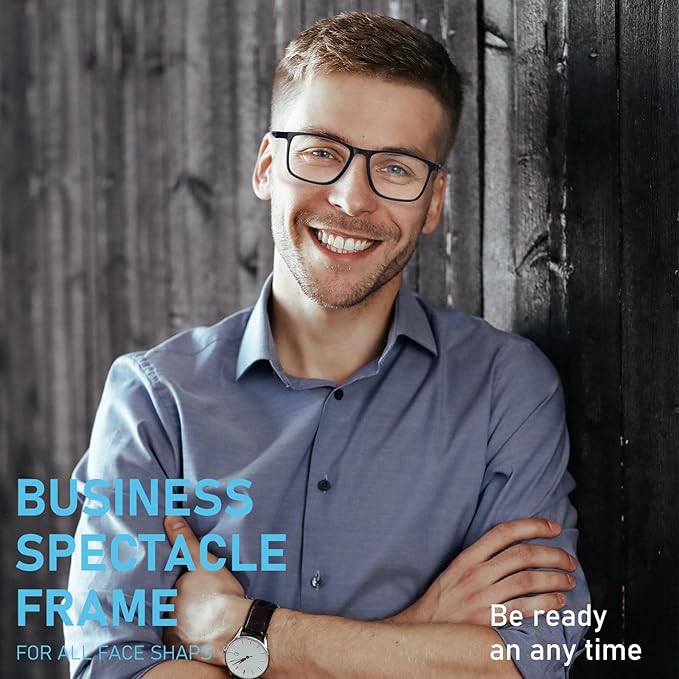 4 Pack Progressive Multifocus Reading Glasses for Men Women TR90 Sports Style Anti-Blue Light Computer Readers