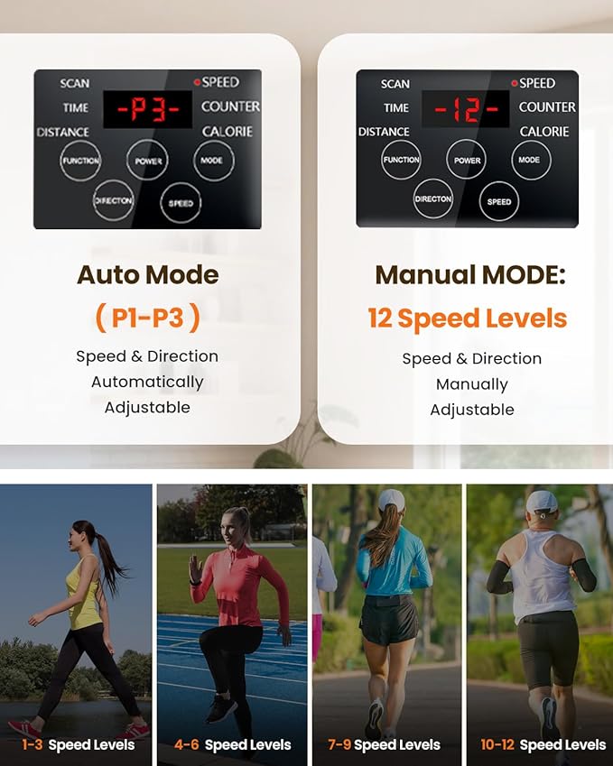 Under Desk Elliptical Machine, Ellipse Leg Exerciser as Seen on TV with Remoter, Quiet Electric Seated Pedal Exerciser, Mini Leg Exercise While Sitting for Seniors, Manual & Auto Mode for Home Office