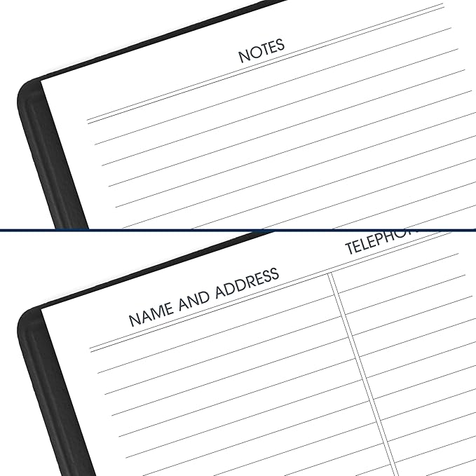 AT-A-GLANCE 2026-2027 Planner, 2 Year Monthly Planner, 3.5" x 6", Pocket Size, Black (700240526)