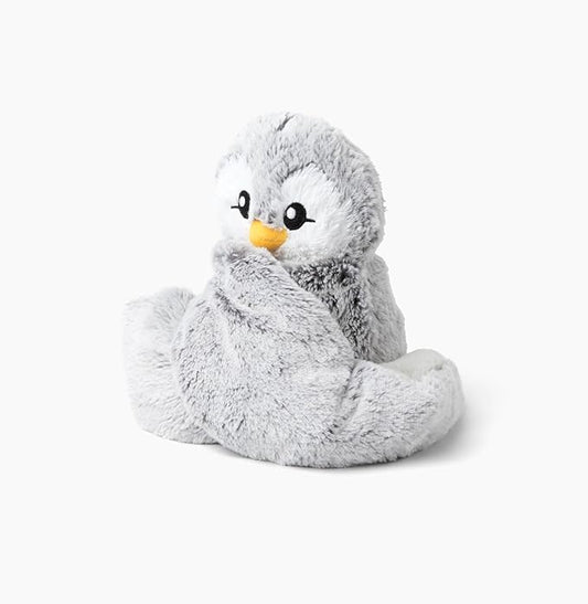 Hugarounds Pax The Penguin 2.5 lb Microwaveable & Freezable Weighted Plush Neck & Shoulder Wrap | Soothing, Comforting Hugs for Self-Care & Relaxation | Unscented for Ages 2+