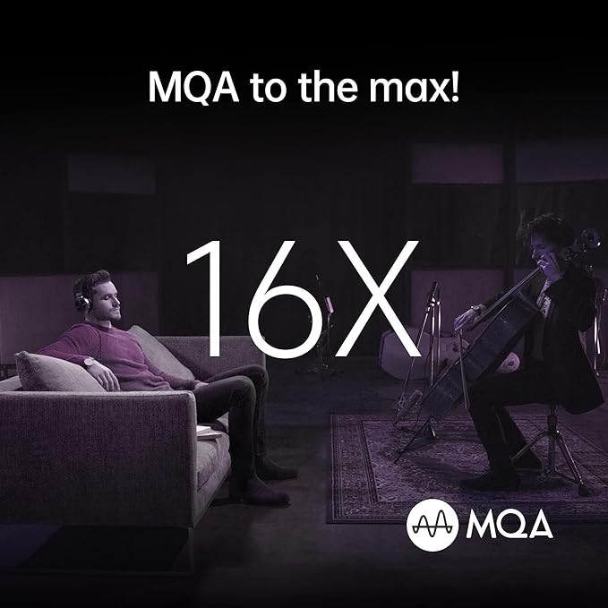 HiBy R5 Gen 2 Hi Res Audio Player Android Mp3 Mp4 Player with Class A Headphone Amplifier High Impedance Low Heat Generation Black