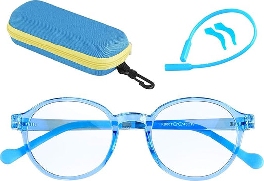 ANDWOOD Blue Light Glasses Kids Girls Boys Computer Gaming Anti Blue Ray Polarized sunglasses Age3-12